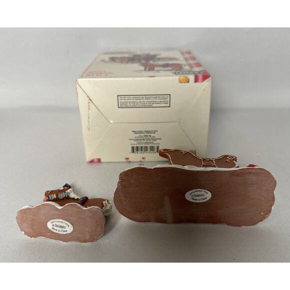 Lemax Multicolor Santa's Sleighride Christmas Village 2.28 in. - Picture 4 of 5